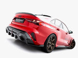 Prepreg Carbon Fiber Rear Diffuser compatible with Audi RS 3 Sedan 8Y Facelift