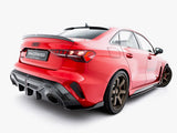 Prepreg Carbon Fiber Rear Diffuser compatible with Audi RS 3 Sedan 8Y Facelift