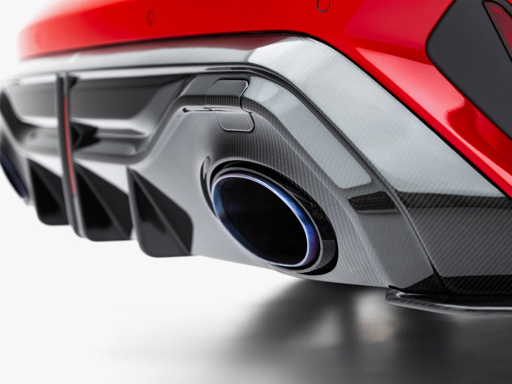 Prepreg Carbon Fiber Rear Diffuser compatible with Audi RS 3 Sedan 8Y Facelift