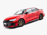Prepreg Carbon Fiber Side Skirts V.2 compatible with Audi RS 3 Sedan 8Y Facelift