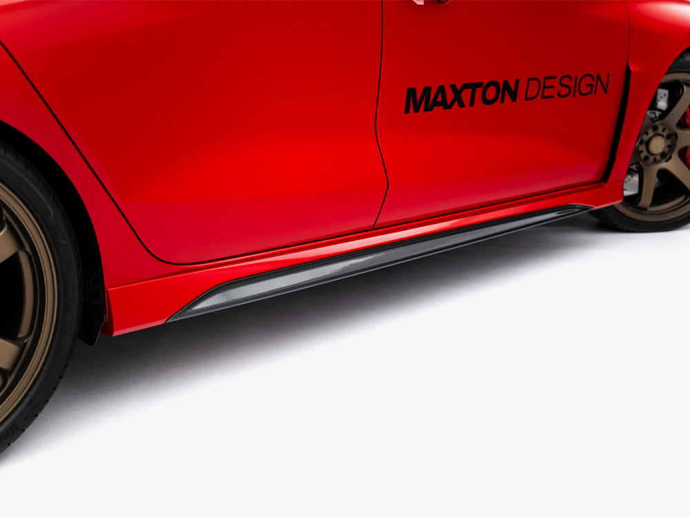 Prepreg Carbon Fiber Side Skirts V.2 compatible with Audi RS 3 Sedan 8Y Facelift