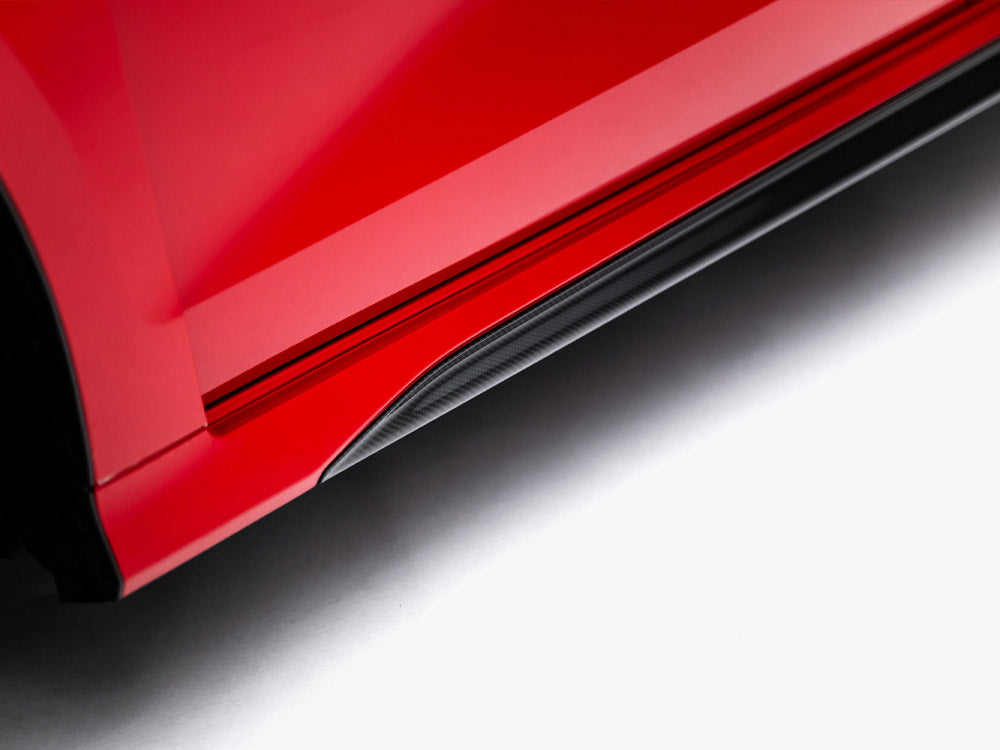 Prepreg Carbon Fiber Side Skirts V.2 compatible with Audi RS 3 Sedan 8Y Facelift