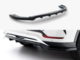 Rear Splitter (Vertical Bars) compatible with BYD Seal U Mk1