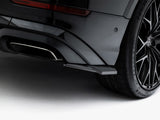 Prepreg Carbon Fiber Rear Side Splitters compatible with Audi Q8 S Line Mk1 Facelift