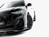Prepreg Carbon Fiber Front Splitter compatible with Audi SQ8 / Q8 S Line Mk1 Facelift