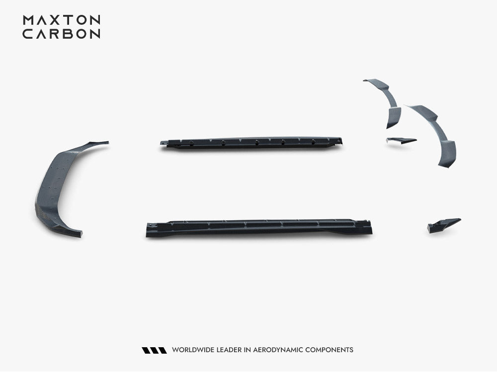 Full Body Kit Prepreg Carbon Fiber compatible with Audi Q8 S Line Mk1 Facelift