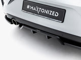 Rear Splitter (Vertical Bars) compatible with Renault Clio Mk5 Facelift