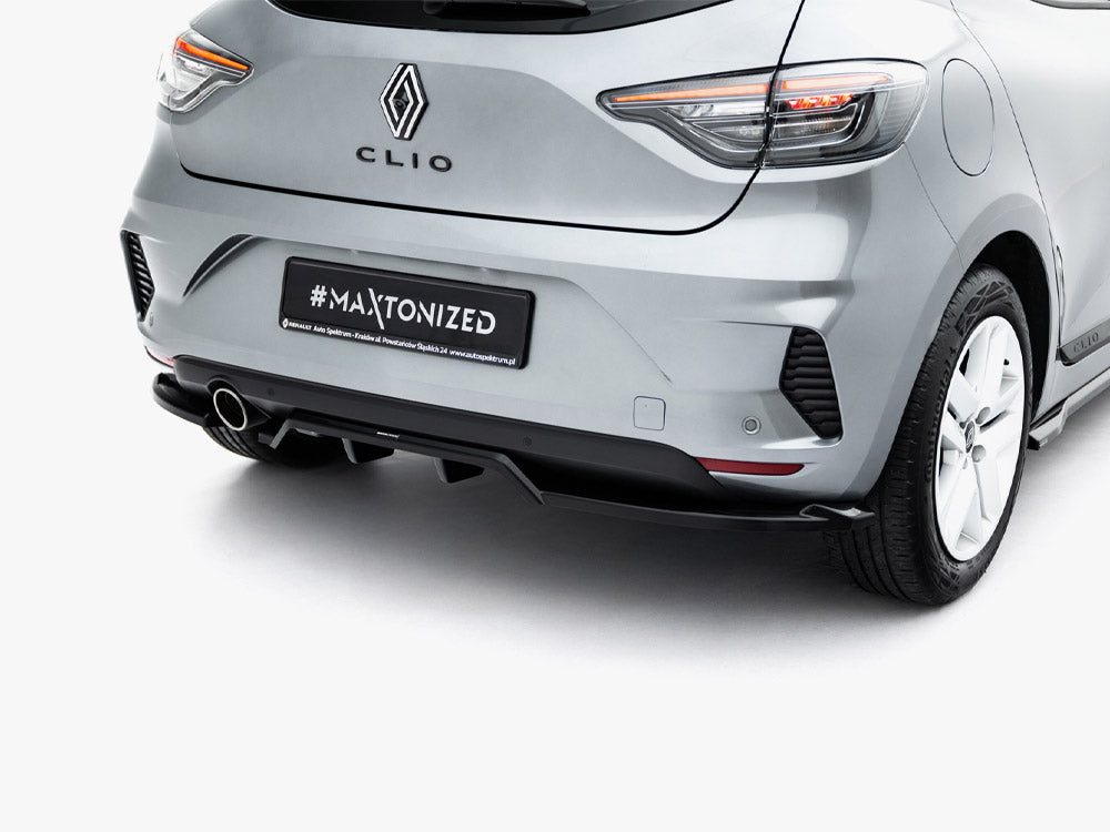 Rear Splitter (Vertical Bars) compatible with Renault Clio Mk5 Facelift