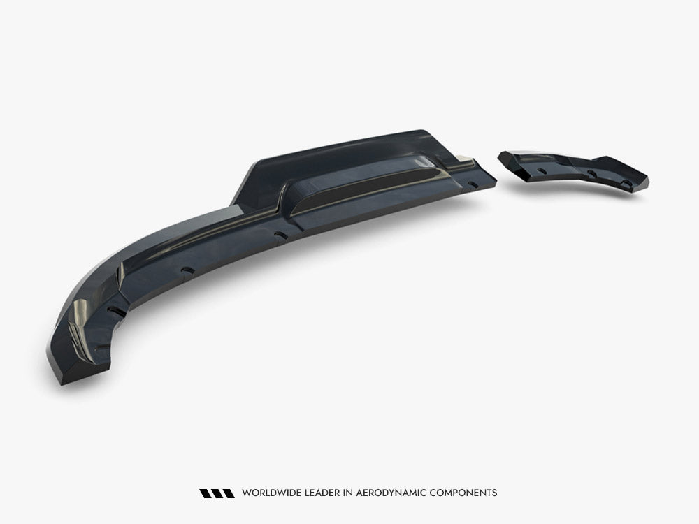Rear Splitter (Vertical Bars) compatible with Renault Clio Mk5 Facelift