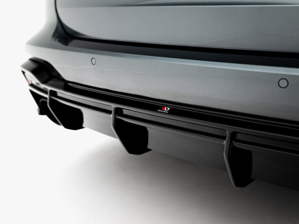 Rear Valance compatible with Audi RS 6 C8 / C8 Facelift (Version with towbar)