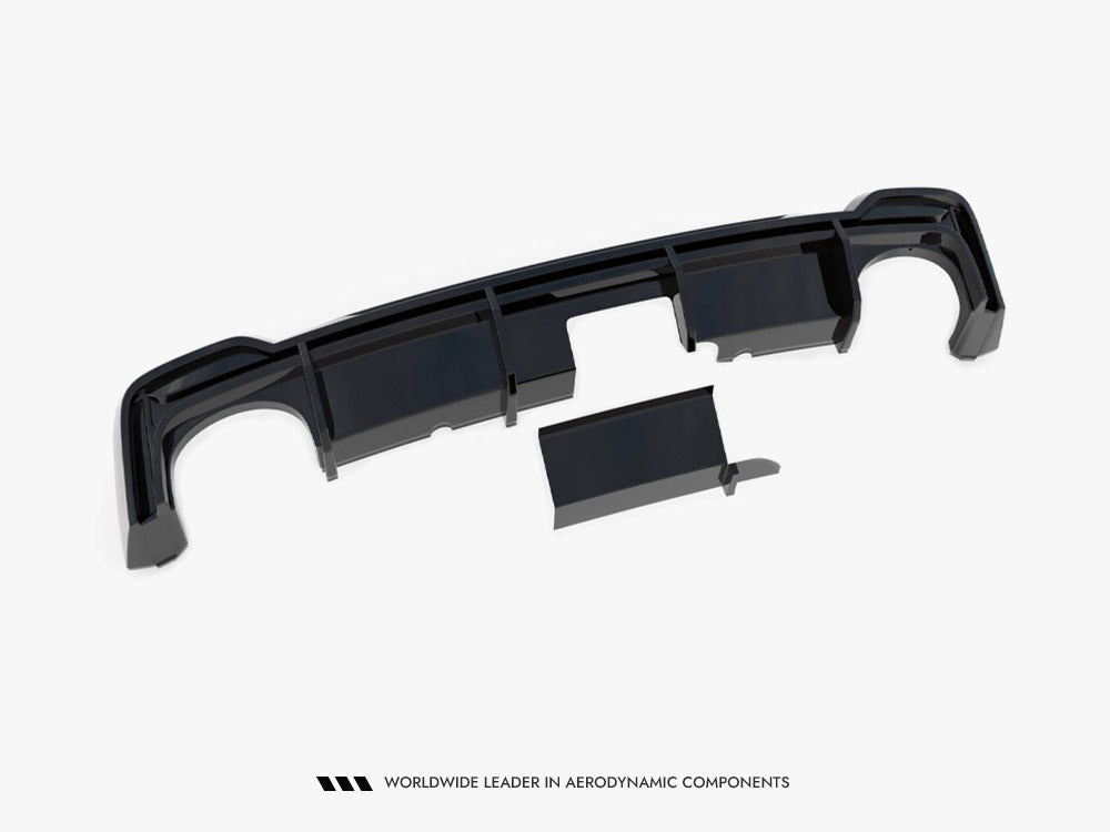 Rear Valance compatible with Audi RS 6 C8 / C8 Facelift (Version with towbar)