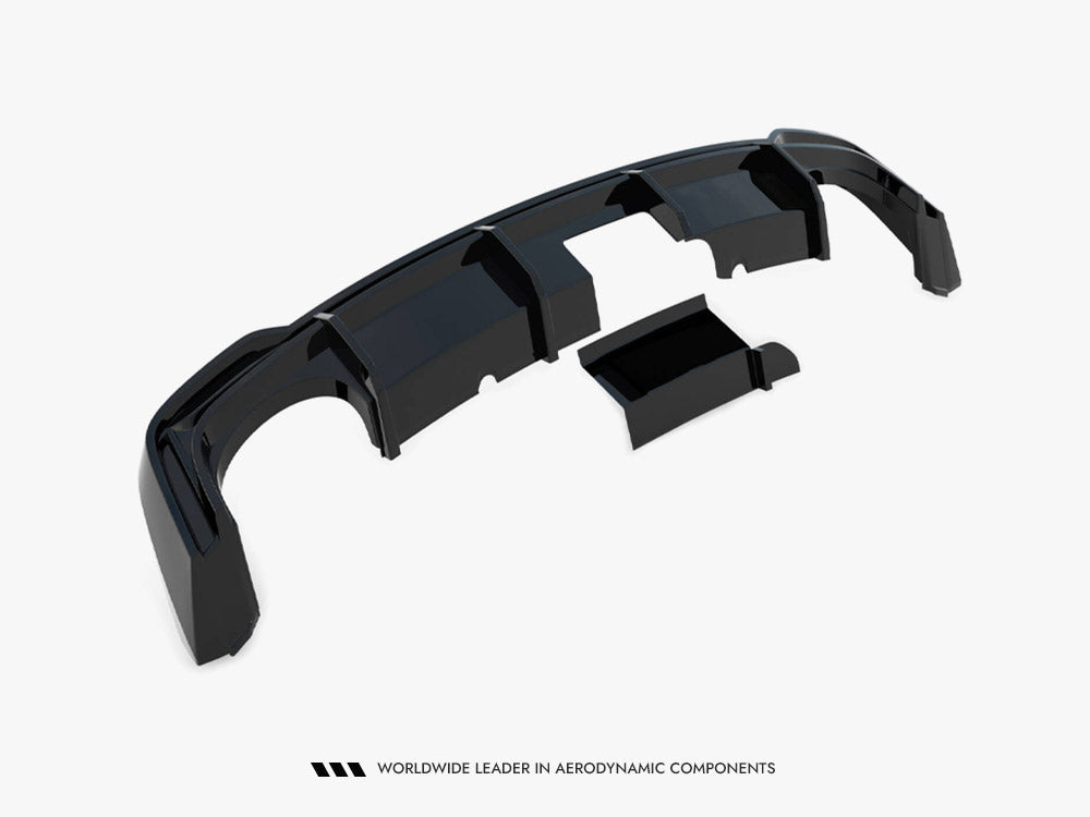 Rear Valance compatible with Audi RS 6 C8 / C8 Facelift (Version with towbar)