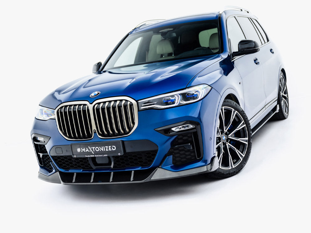 Prepreg Carbon Fiber Front Splitter compatible with BMW X7 M-Pack G07