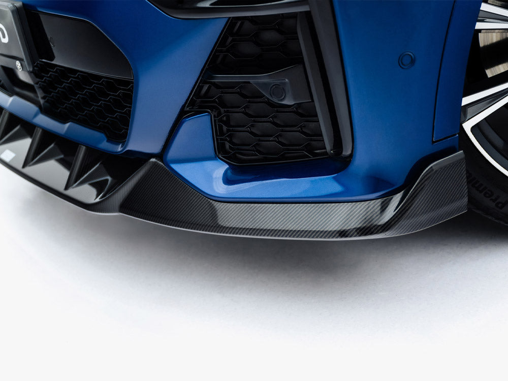 Prepreg Carbon Fiber Front Splitter compatible with BMW X7 M-Pack G07