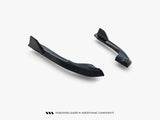 Rear Side Splitters V.2 compatible with Volkswagen Golf R Variant Mk8 / Mk8 Facelift