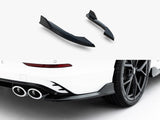 Rear Side Splitters V.1 compatible with Volkswagen Golf R Variant Mk8 Facelift