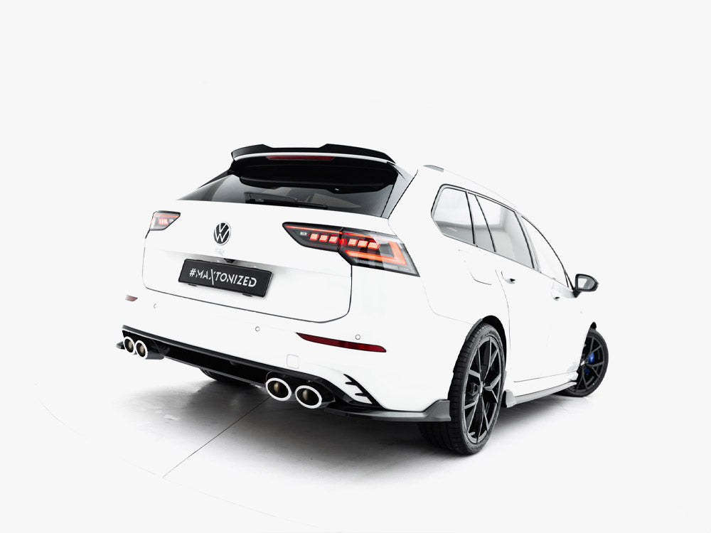 Rear Side Splitters V.1 compatible with Volkswagen Golf R Variant Mk8 Facelift