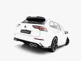 Rear Side Splitters V.1 compatible with Volkswagen Golf R Variant Mk8 Facelift