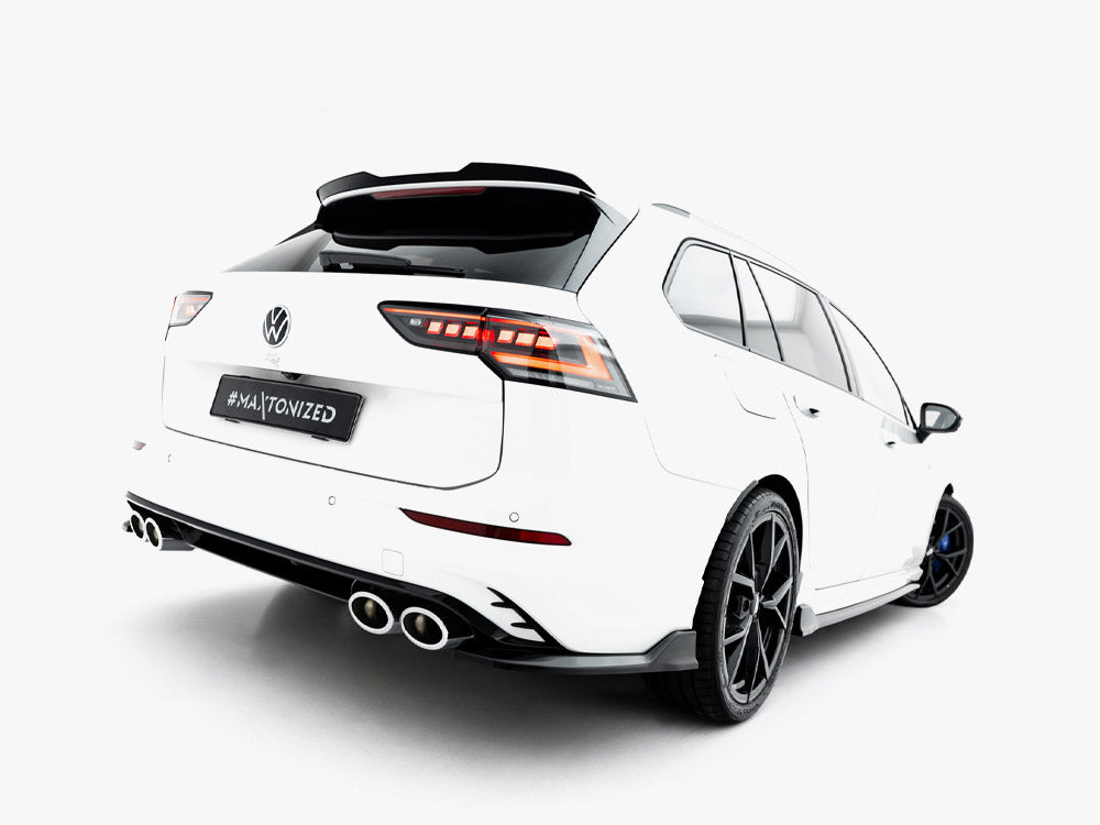 Rear Side Splitters V.1 compatible with Volkswagen Golf R Variant Mk8 Facelift
