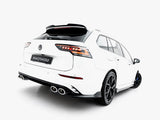 Rear Side Splitters V.1 compatible with Volkswagen Golf R Variant Mk8 Facelift
