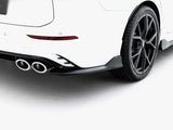 Rear Side Splitters V.1 compatible with Volkswagen Golf R Variant Mk8 Facelift