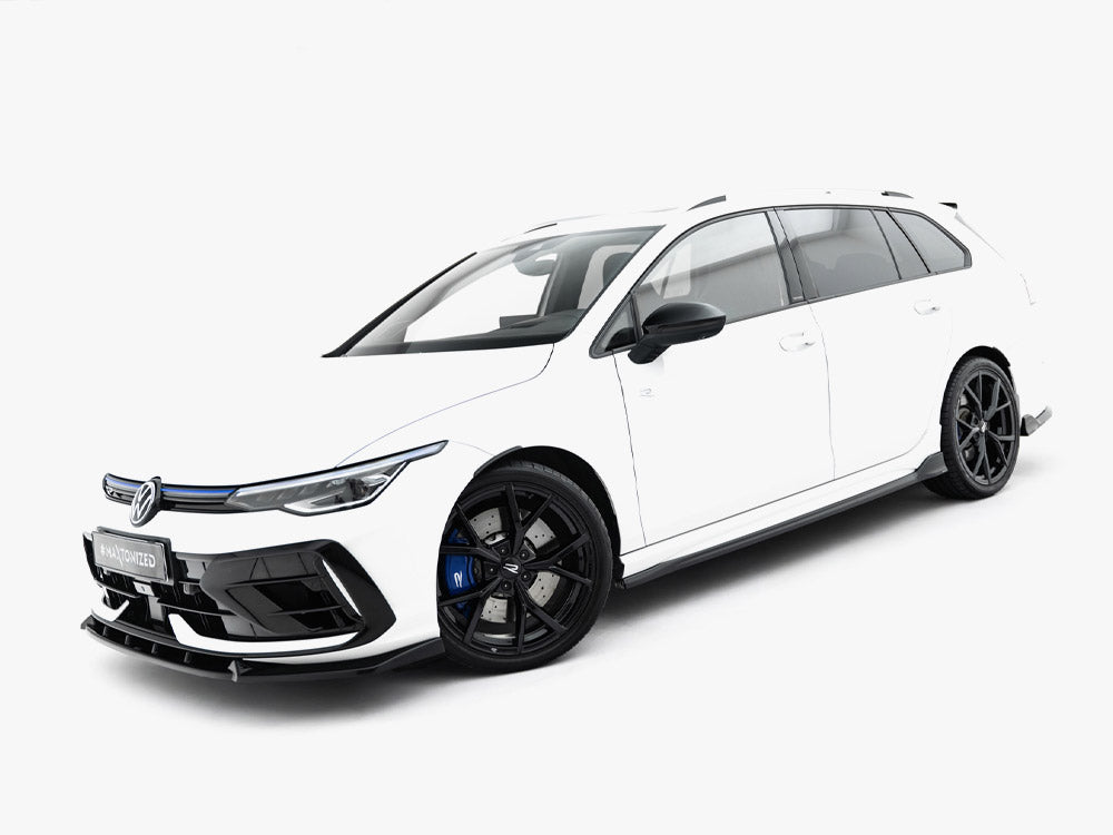 Side Skirt Diffusers compatible with Volkswagen Golf R Variant Mk8 Facelift