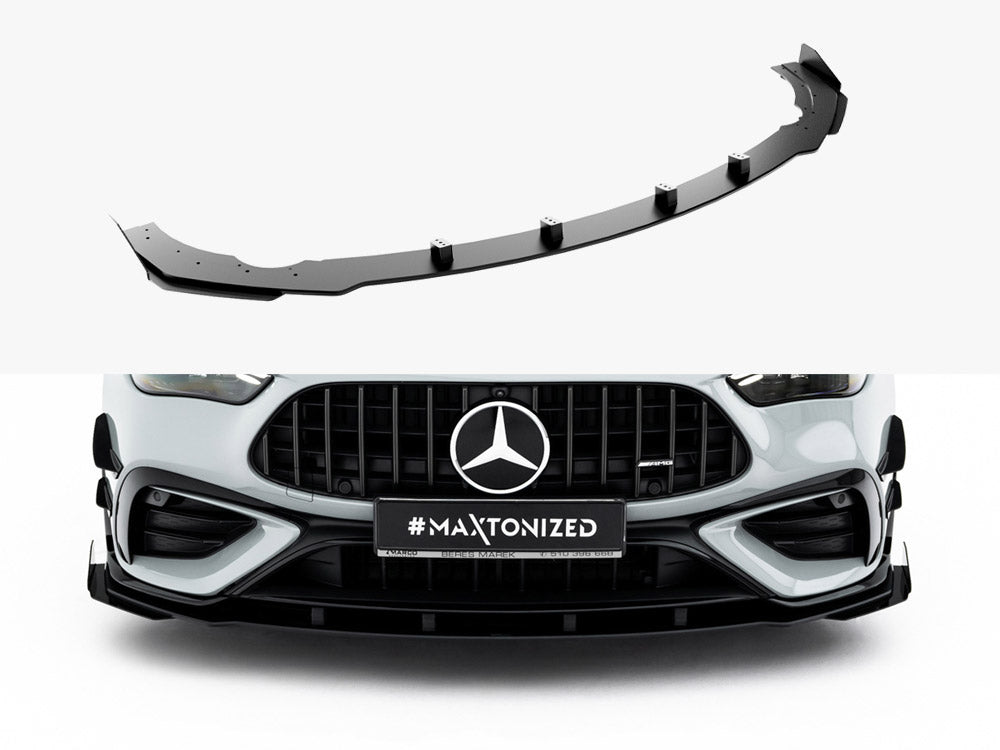 Street PRO Front Splitter + Flaps compatible with Mercedes-AMG CLE 53 Aero C236