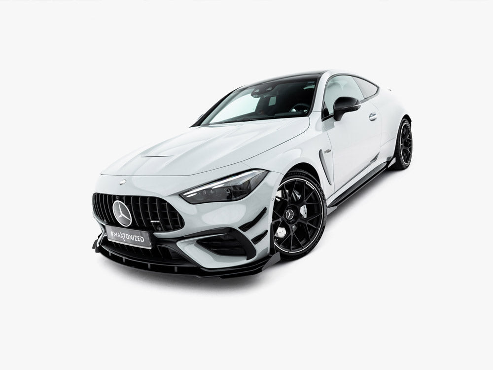 Street PRO Front Splitter + Flaps compatible with Mercedes-AMG CLE 53 Aero C236