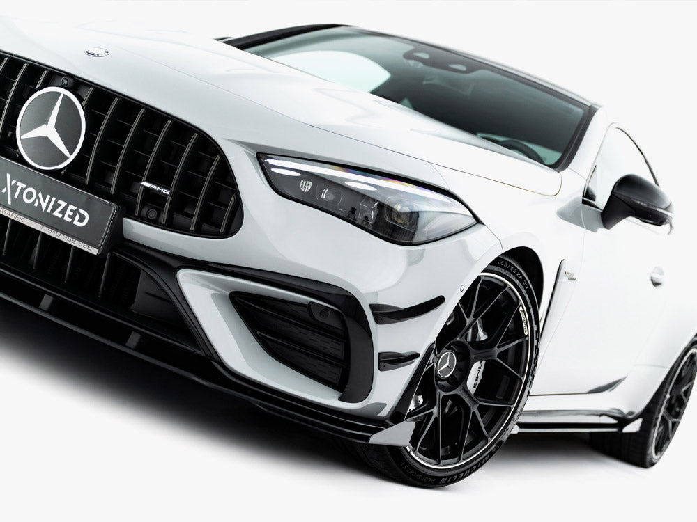 Street PRO Front Splitter + Flaps compatible with Mercedes-AMG CLE 53 Aero C236