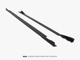 Street PRO Side Skirts Diffusers + Flaps compatible with Mercedes-AMG CLE 53 C236