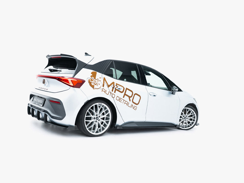 Street PRO Side Skirt Diffusers + Flaps compatible with CUPRA Born Mk1