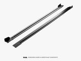 Street PRO Side Skirt Diffusers + Flaps compatible with CUPRA Born Mk1