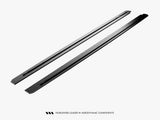 Street PRO Side Skirt Diffusers compatible with CUPRA Born Mk1
