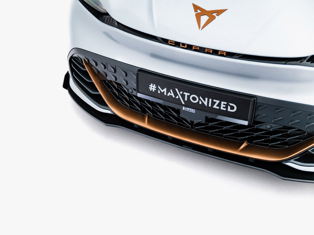 Street PRO Front Splitter + Flaps compatible with CUPRA Born Mk1