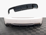 Rear Valance compatible with Audi A5 Sportback 8T Facelift (Version with dual exhausts on one Side)