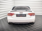 Rear Valance compatible with Audi A5 Sportback 8T Facelift (Version with dual exhausts on one Side)
