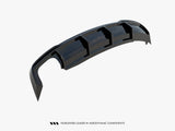 Rear Valance compatible with Audi A5 Sportback 8T Facelift (Version with dual exhausts on one Side)