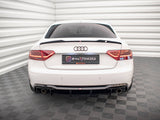 Rear Valance compatible with Audi A5 Sportback 8T Facelift (Version with single exhausts on both sides)
