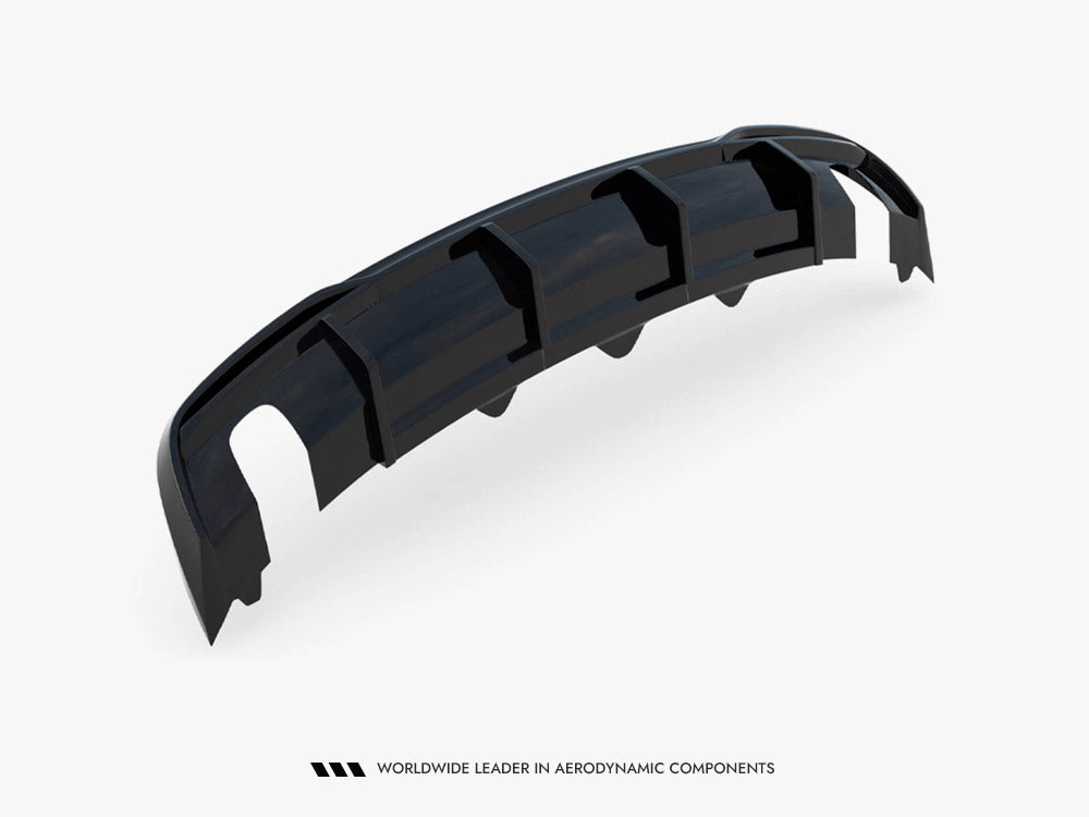 Rear Valance compatible with Audi A5 Sportback 8T Facelift (Version with single exhausts on both sides)