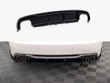 Rear Valance compatible with Audi A5 Sportback 8T Facelift (Version with dual exhausts on both sides)