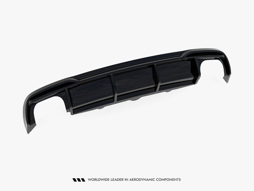 Rear Valance compatible with Audi A5 Sportback 8T Facelift (Version with dual exhausts on both sides)