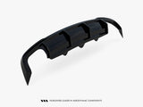Rear Valance compatible with Audi A5 Sportback 8T Facelift (Version with dual exhausts on both sides)