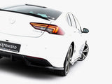 Rear Splitter (Vertical Bars) compatible with Opel Insignia OPC Line Mk2