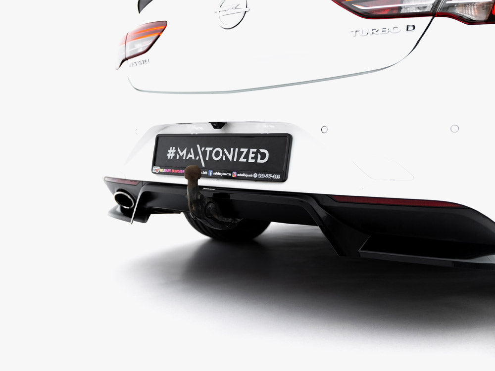 Rear Splitter (Vertical Bars) compatible with Opel Insignia OPC Line Mk2