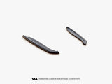 Rear Side Splitters V.2 compatible with BMW M8 Gran Coupe F93