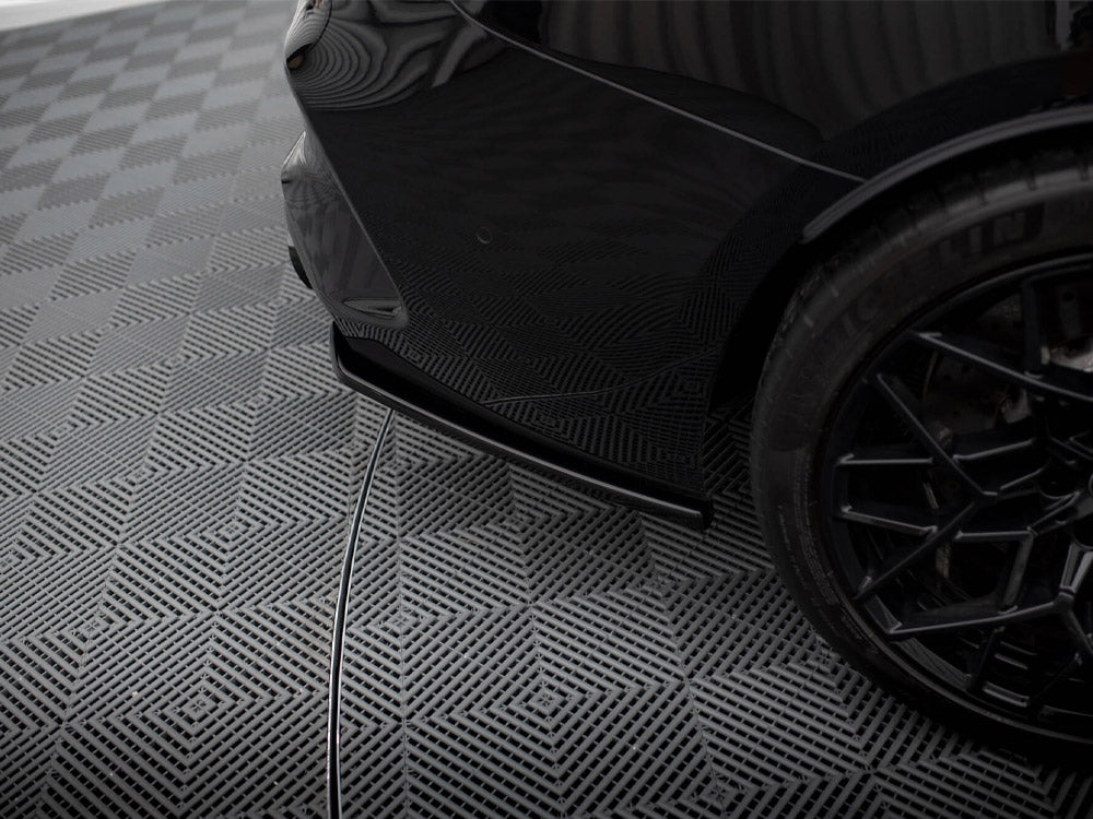 Rear Side Splitters V.2 compatible with BMW M8 Gran Coupe F93