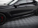 Side Skirts Diffusers V.2 compatible with BMW M8 Gran Coupe F93 / 8 Gran Coupe M-Pack G16