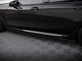 Side Skirts Diffusers V.2 compatible with BMW M8 Gran Coupe F93 / 8 Gran Coupe M-Pack G16