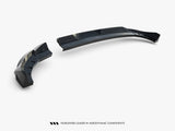 Rear Splitter (Vertical Bars) compatible with Opel Corsa F Facelift (Mk6 Facelift)