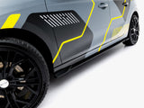 Side Skirt Diffusers compatible with Opel Corsa F Facelift (Mk6 Facelift)